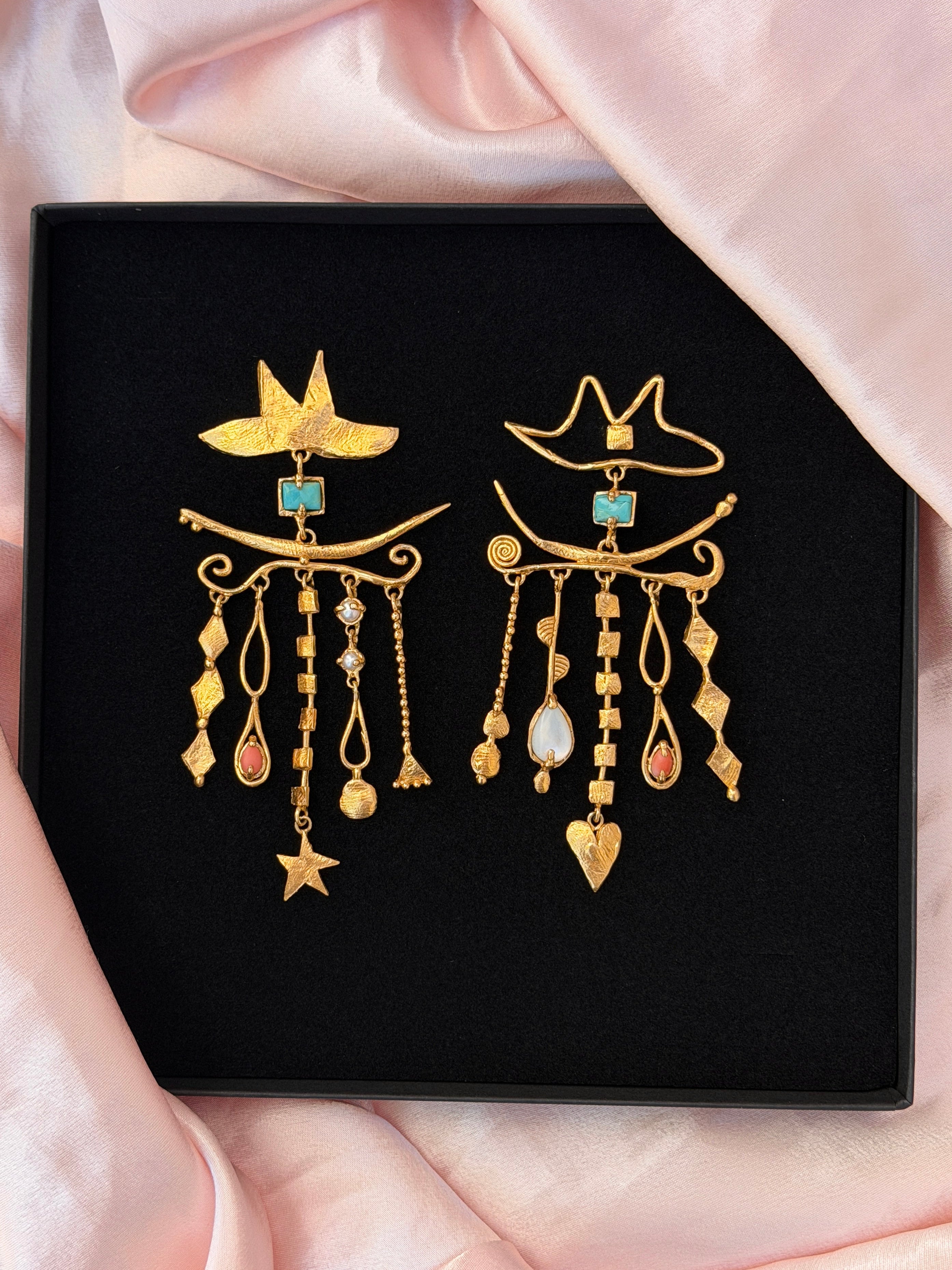 The Maruja Mora Earrings - One Of A Kind