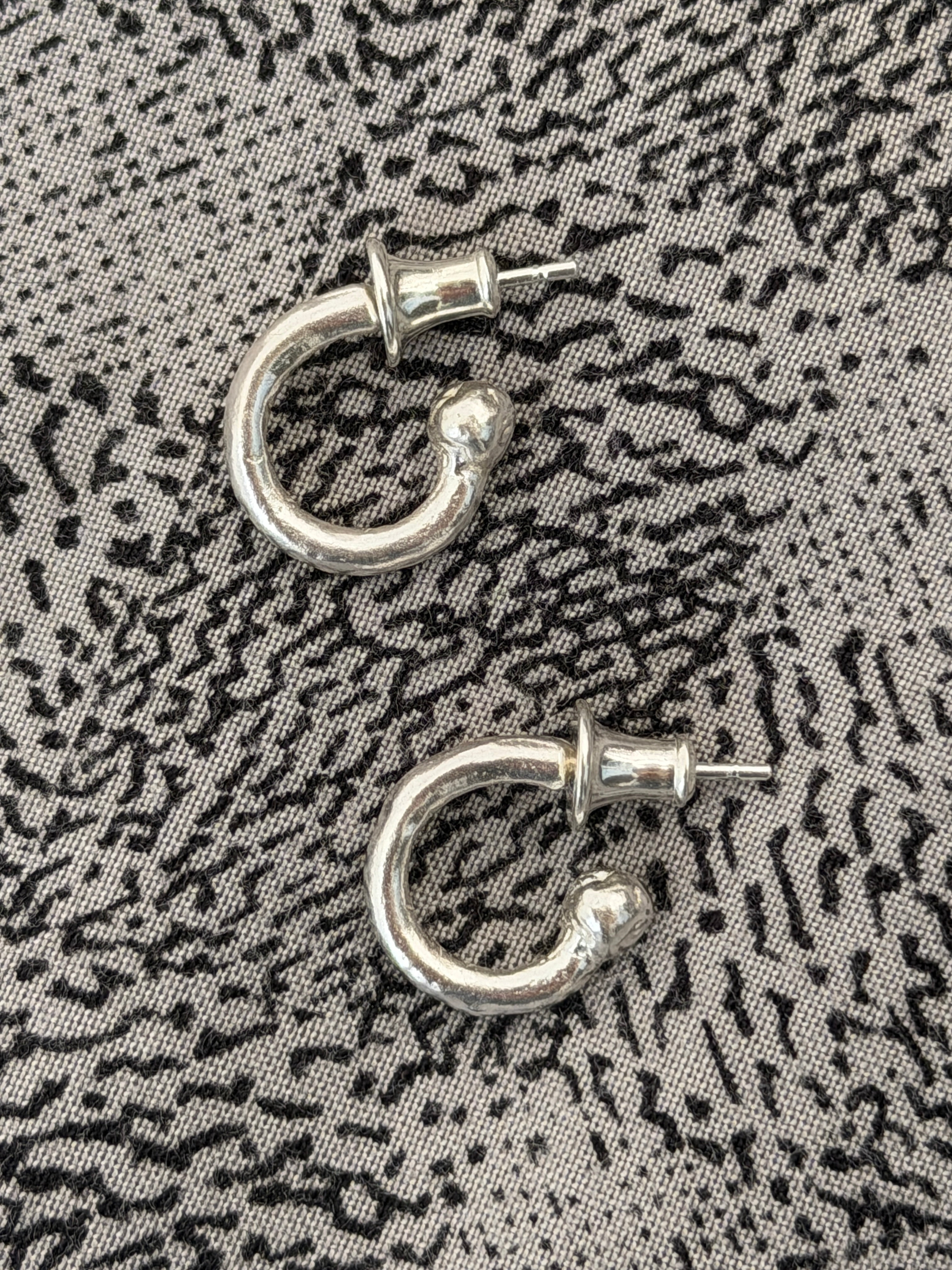 The Big Top Hoops - Silver