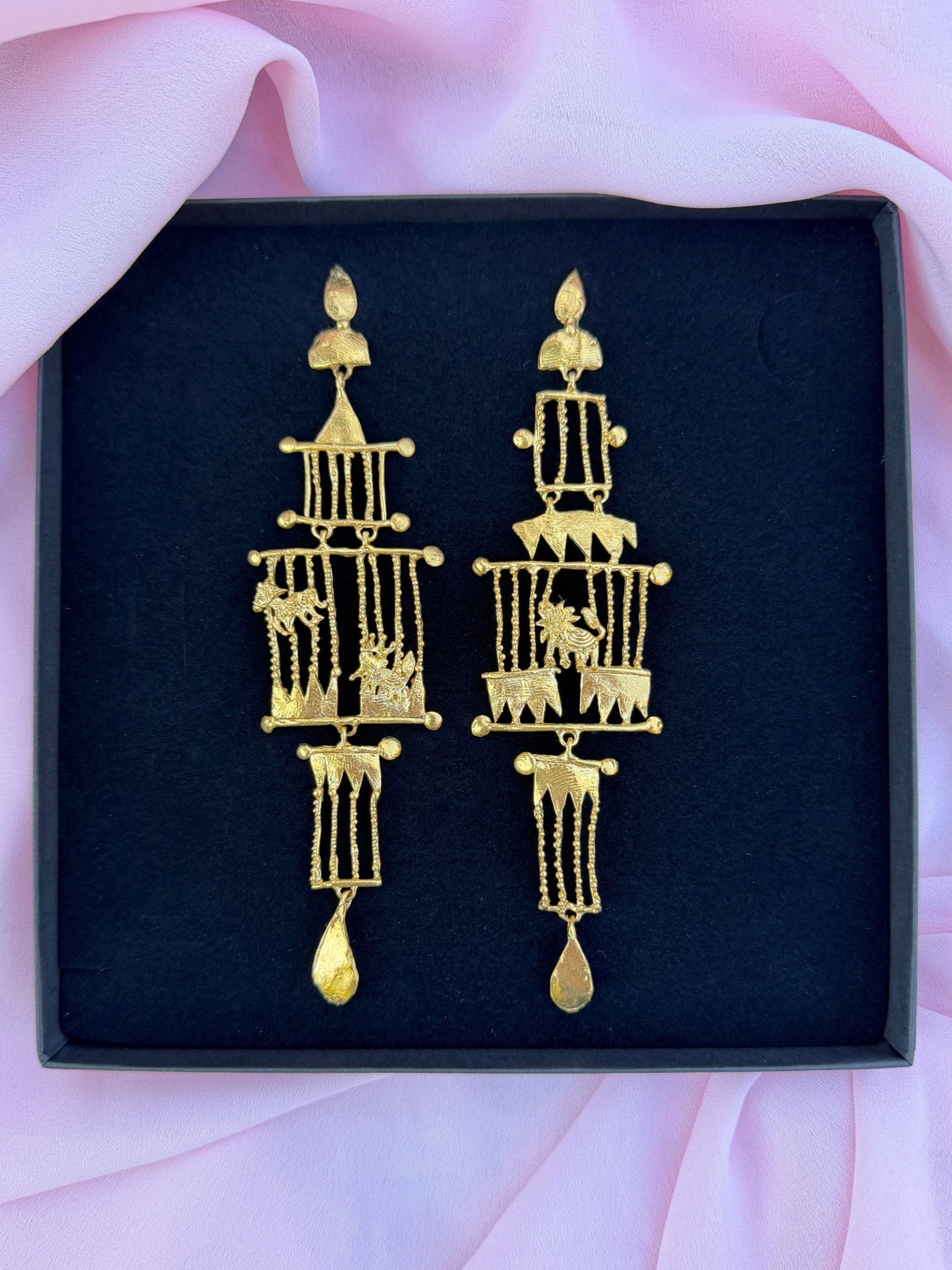 The Temple Of Abandon Earrings - Limited Edition of 20