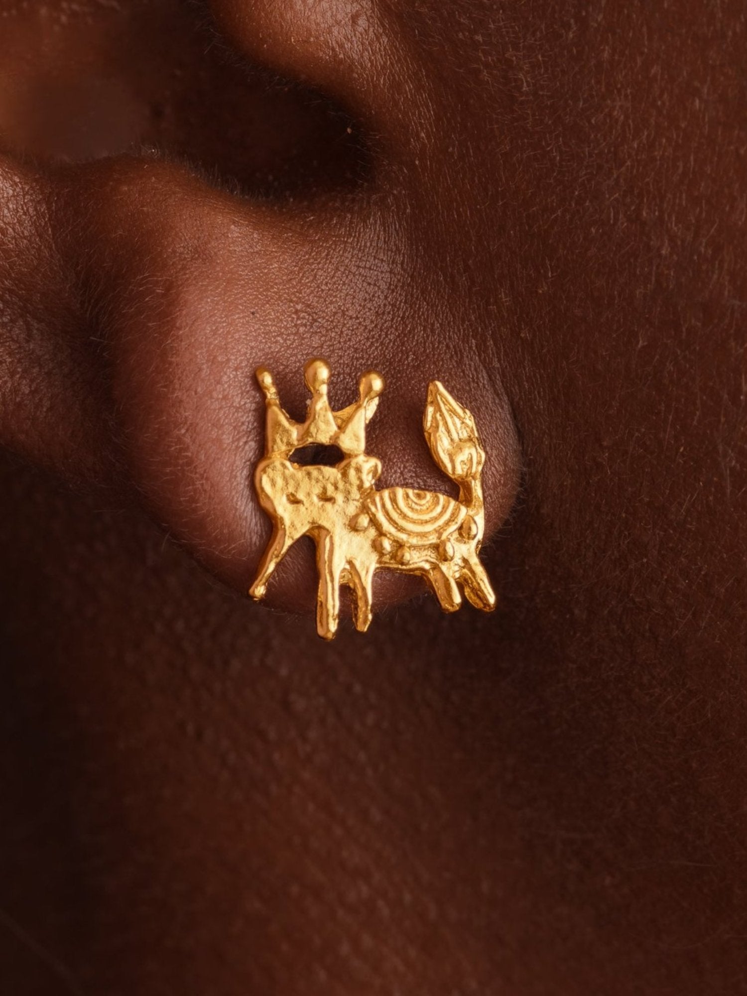 The Lucky Little Elephant Studs