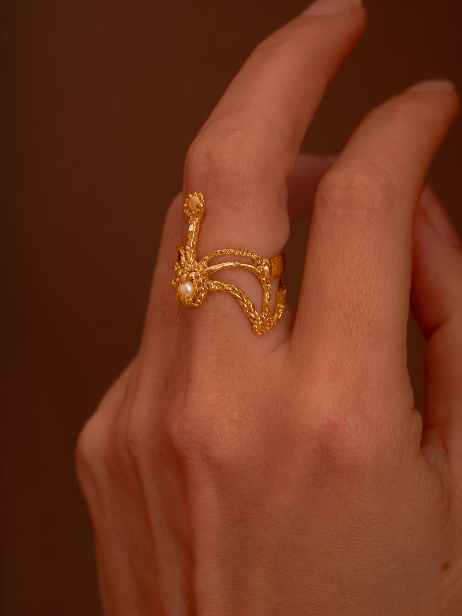 The Supermodel Headdress Ring