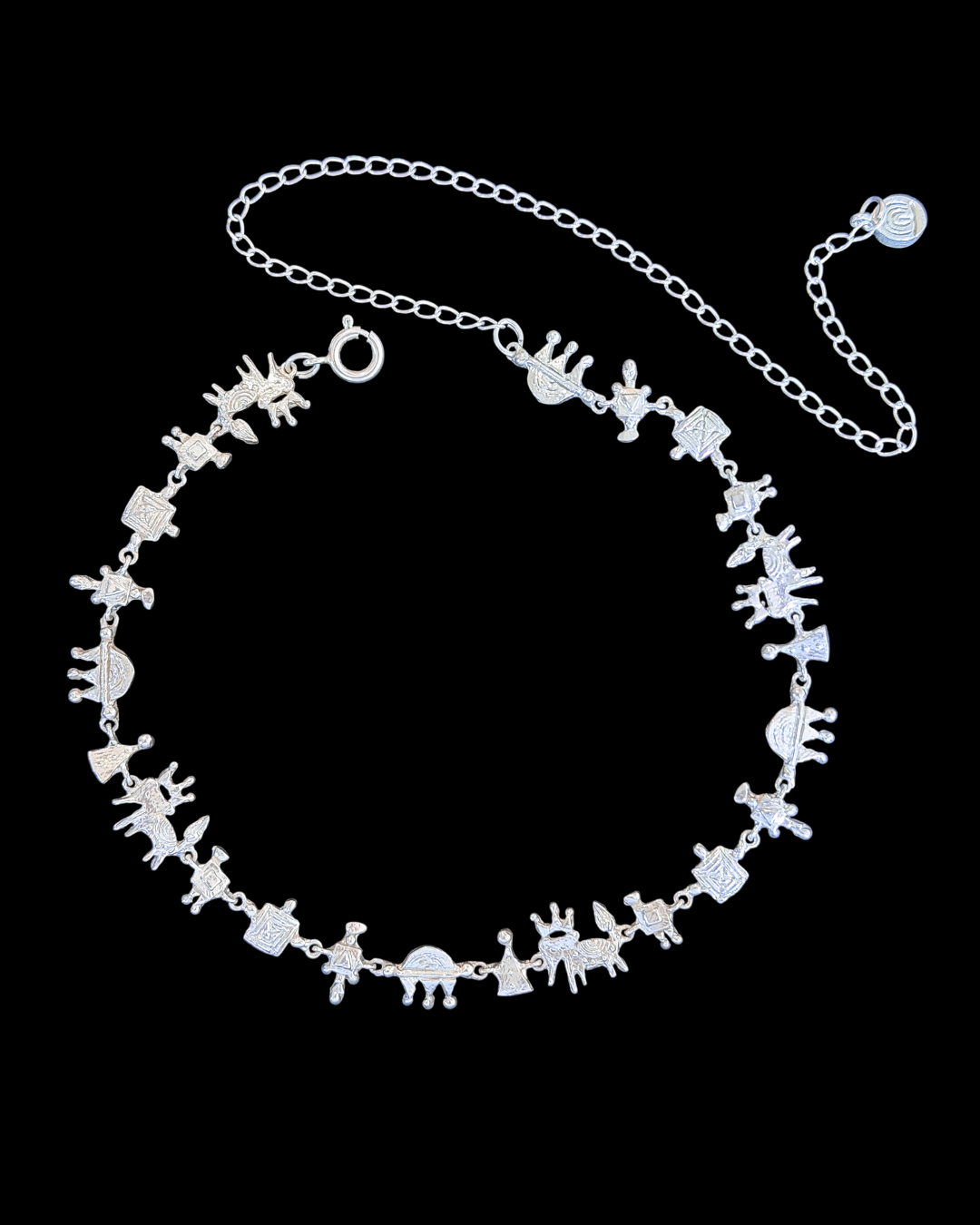 The Fairground Attraction Choker - Silver