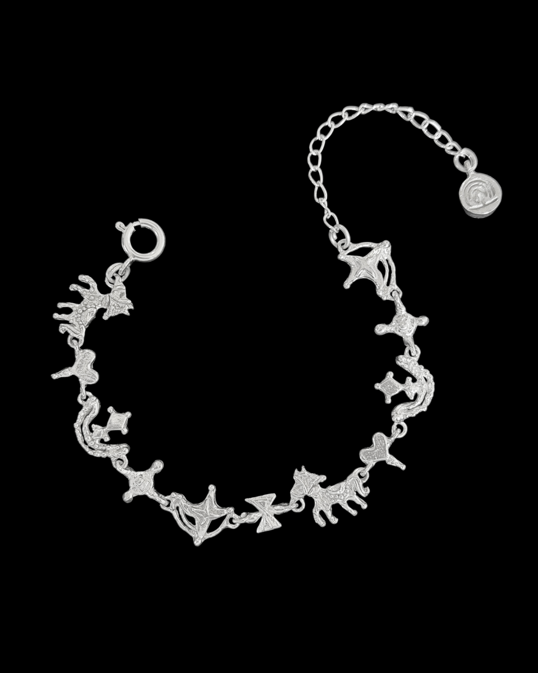 The Love In Triangles Bracelet - Silver